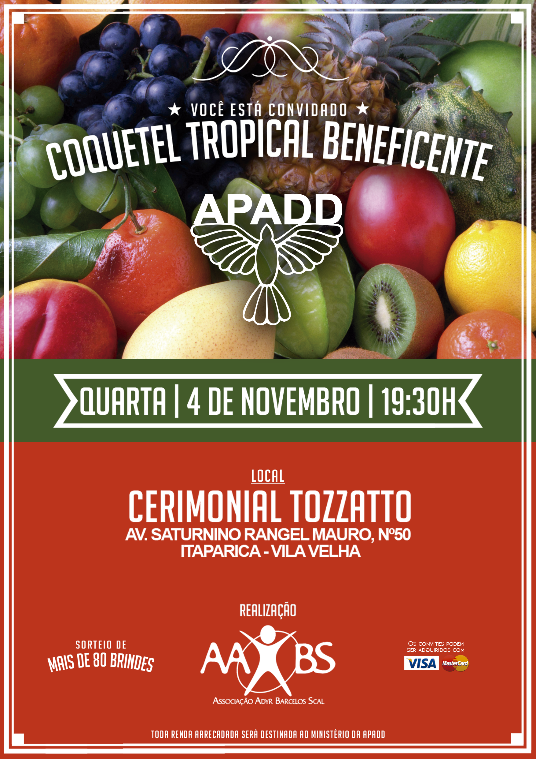 Coquetel Tropical Beneficente 2015