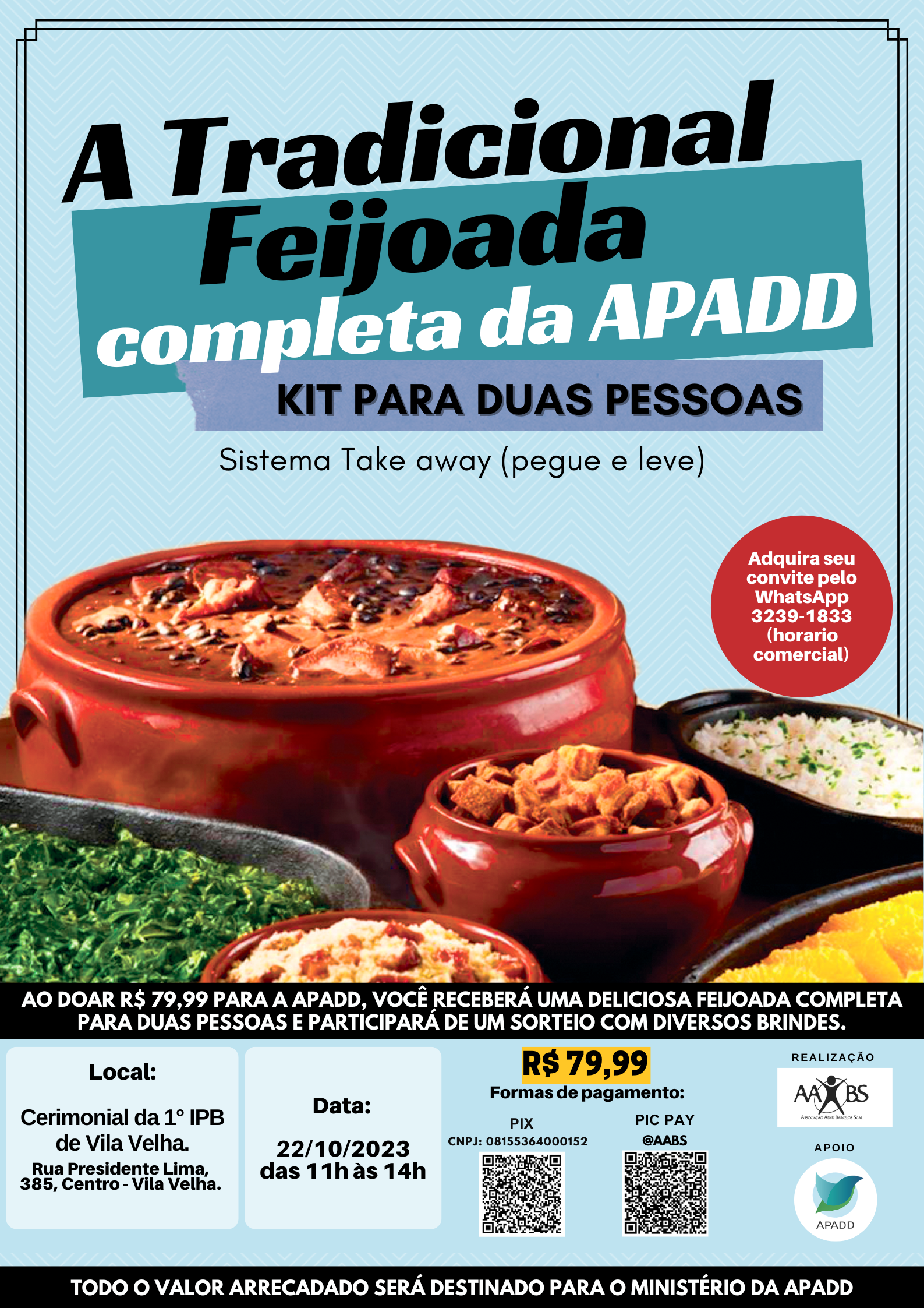 Feijoada Beneficente 2023