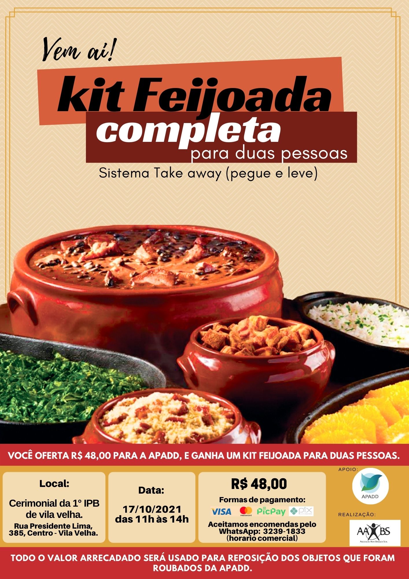 Feijoada Beneficente 2021