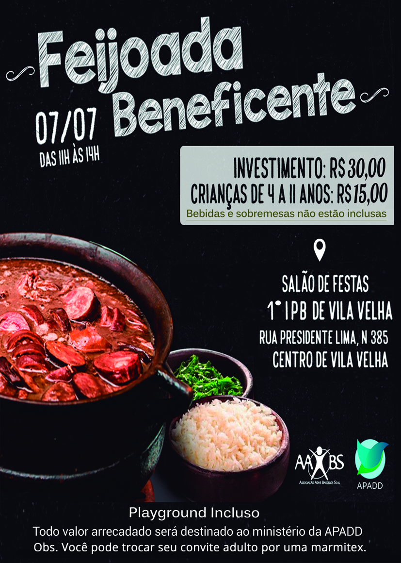 Feijoada Beneficente 2019