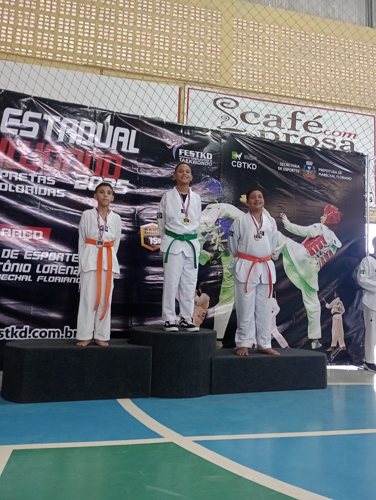 Aluno da APADD Conquista Ouro na Copa Estadual de Taekwondo 2025