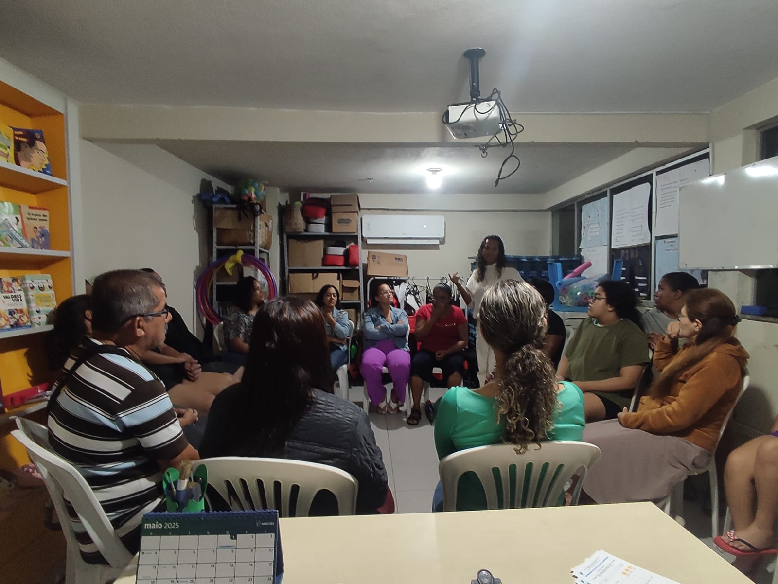 Roda de Conversa com os familiares do Projeto “Um Golpe Contra as Drogas”